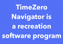 TimeZero Navigator is a recreation software program TimeZero Navigator is a recreation software program