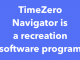 TimeZero Navigator is a recreation software program TimeZero Navigator is a recreation software program