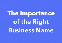 The Importance of the Right Business Name