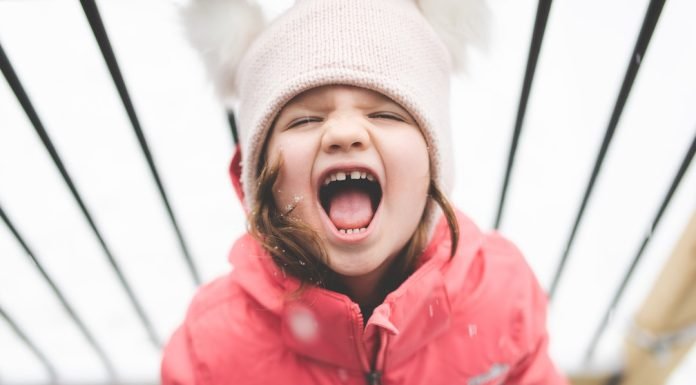 When is it Time to consult a Speech Pathologist? Little girl shouting